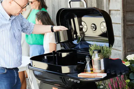 Barbecook Barbecue MagnusComfort Zwart kolen