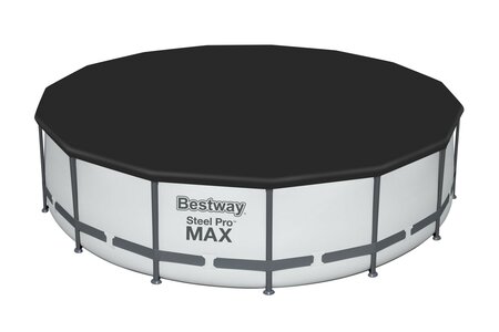 Bestway cover rond 457/460 op zwembad