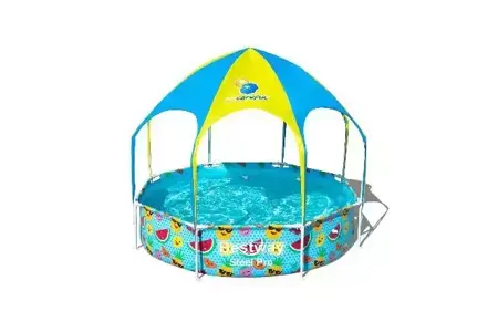 Bestway my first frame pool splash-in-shade play rond 244 - afbeelding 1