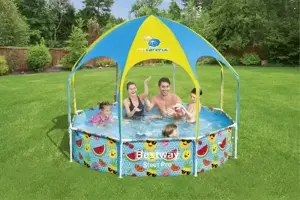 Bestway my first frame pool splash-in-shade play rond 244 - afbeelding 2