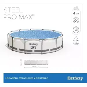 Bestway zwembad steel pro max set rond 305 - afbeelding 7