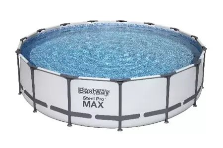 Bestway zwembad steel pro max set rond 457x107 - afbeelding 1