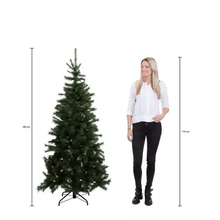 Black Box Kerstboom Brampton 185cm groen - afbeelding 4