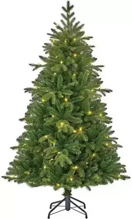 Black Box Kerstboom Brampton met led 155cm groen - afbeelding 1