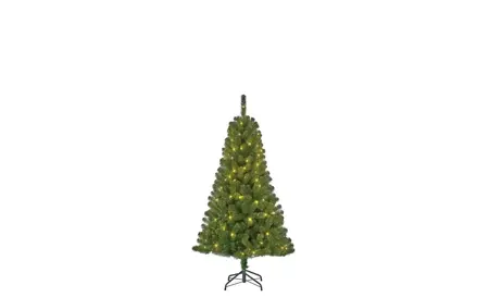 Black Box Kerstboom Charlton met led 120cm groen - afbeelding 1