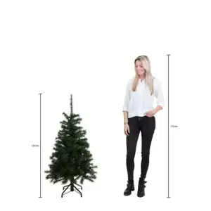 Black Box Kerstboom Toronto met led 120cm groen - afbeelding 4