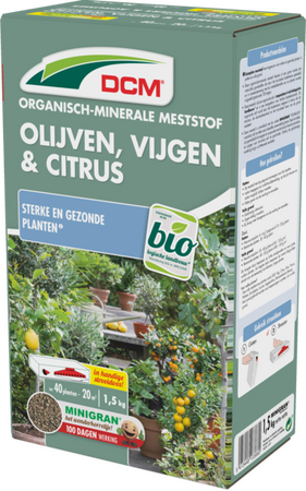 DCM Meststof olijven/vijgen/citrus (1.5kg) - afbeelding 1