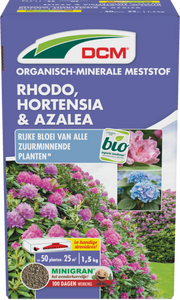 DCM Meststof Rhodo/Hortensia/Azalea (mg 1.5kg od) - afbeelding 2