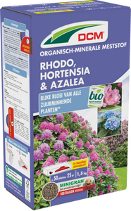 DCM Meststof Rhodo/Hortensia/Azalea (mg 1.5kg od) - afbeelding 1