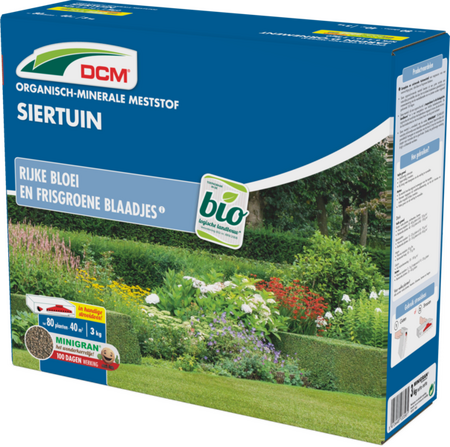 DCM Meststof siertuin 3kg  - afbeelding 1