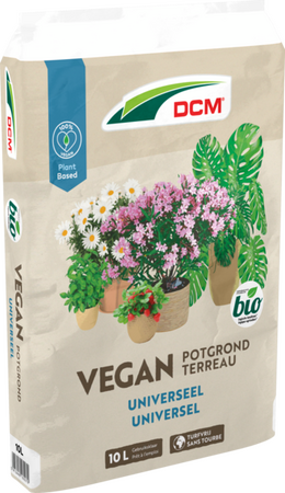 DCM Vegan potgrond universeel turfvrij 10l - afbeelding 1