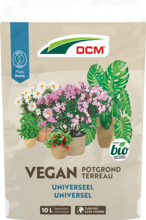 DCM Vegan potgrond universeel turfvrij 10l - afbeelding 2