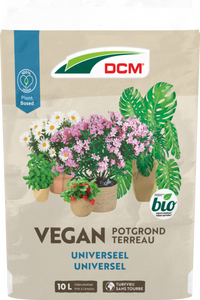 DCM Vegan potgrond universeel turfvrij 10l - afbeelding 2