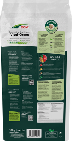 DCM Vital-green gazon 10kg - afbeelding 4