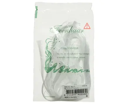 Decoris Feeënhaar zakje 20gram wit