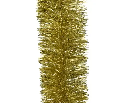 Decoris Guirlande Lametta 10x270cm licht goud