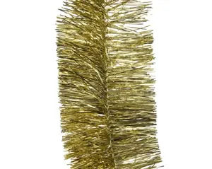 Decoris Guirlande Lametta 7x270cm licht goud