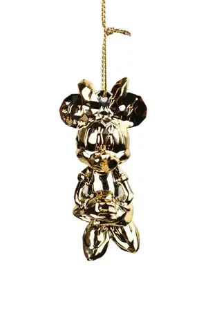 Disney kersthanger acryl Minnie chrome goud