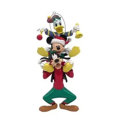 Disney kersthanger Goofy, Mickey, Donald 10cm