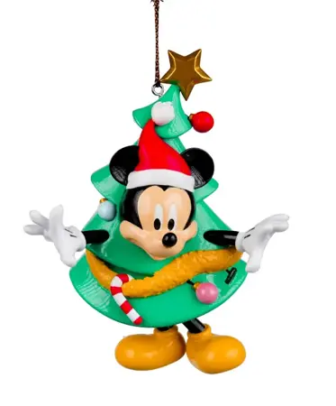 Kersthanger Mickey kerstboom 9cm