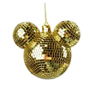 Disney Kersthanger Mickey Oren Disco Goud