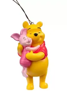 Disney kersthanger Winnie de Poeh en Knorretje 10cm