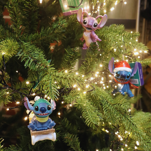 Disney Stitch Kerstballenset - 3 stuks - afbeelding 2