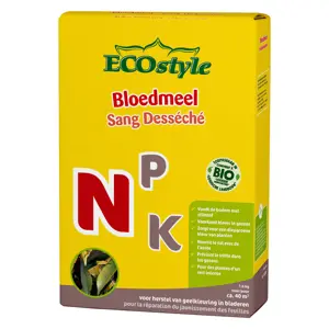 Ecostyle Bloedmeel 1.6kg - afbeelding 1