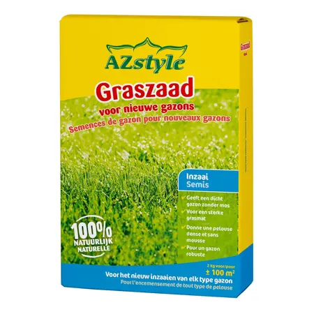 Ecostyle Graszaad inzaai 2kg - afbeelding 1