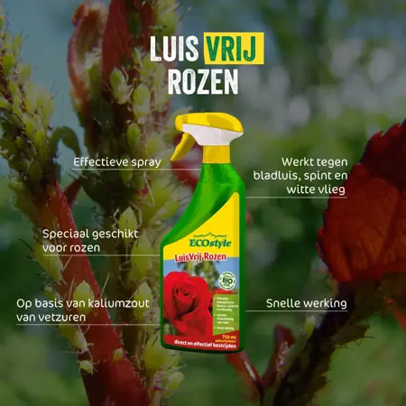 Ecostyle Luisvrij rozen gebruiksklaar 750ml - afbeelding 2