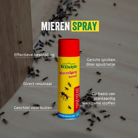 Ecostyle Mierenspray 400ml - afbeelding 2