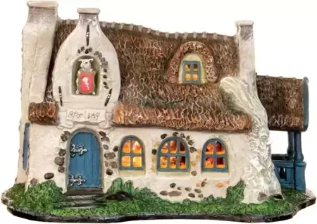 Efteling Huis van de zeven geitjes 22x15x14cm