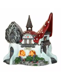 Efteling Huis van kabouters 19x16x17cm