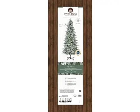 Everlands Killington boom fir 210cm groen/wit - afbeelding 4