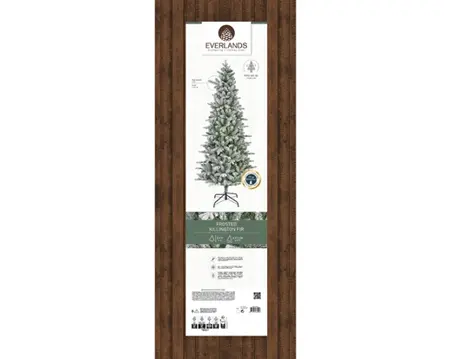 Everlands Killington boom fir 240cm groen/wit - afbeelding 4