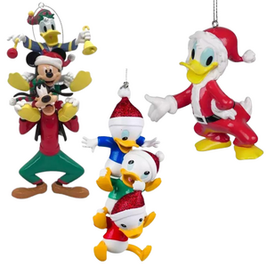 Kerstbal Pakket Donald Duck - 3 stuks