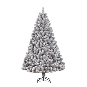 Kerstboom charlton 230cm groen/wit - afbeelding 1