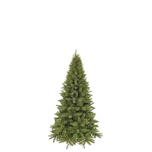 Kerstboom forest frosted 120cm groen - afbeelding 1