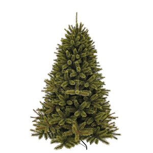 Kerstboom forest frosted 230cm groen - afbeelding 1