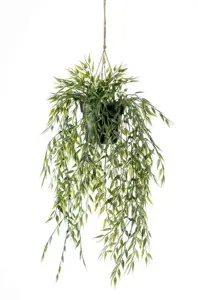 Kunstplant in Pot Hangplant Bamboo 50cm