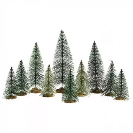 Lemax Needle pine trees s11