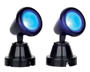 Lemax Round spot light blue 4.5v adapt s2