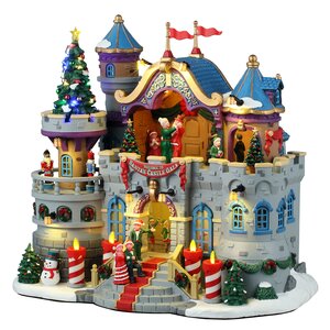 Lemax Santa's castle gala met 4.5v adapter