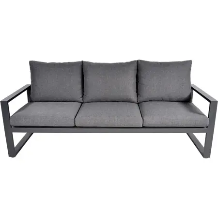 Lesli Living Loungebank Pina Colada Negro voorkant