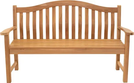 Lesli Tuinbank Teak Ergo 158cm voorkant