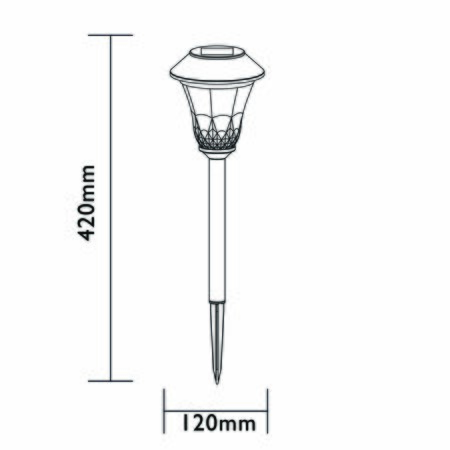 Luxform Solar St.tropez 5 lumen - afbeelding 4