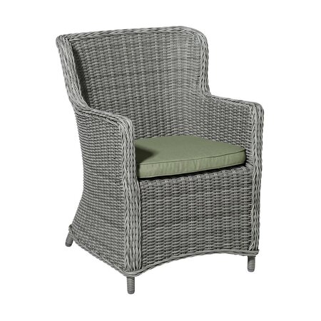 Madison kussen wicker 48x48cm panama sage - afbeelding 3