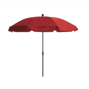 Madison Parasol Las Palmas met knik Rood 200cm