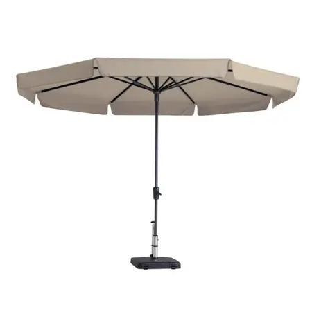 Madison Parasol Syros met Volant Ecru 350cm