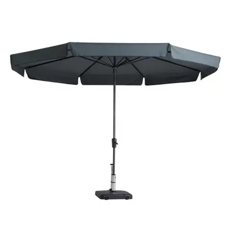 Madison Parasol Syros met Volant Grijs 350cm